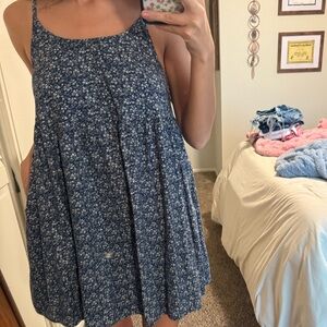 Wild Fable Navy Floral Dress